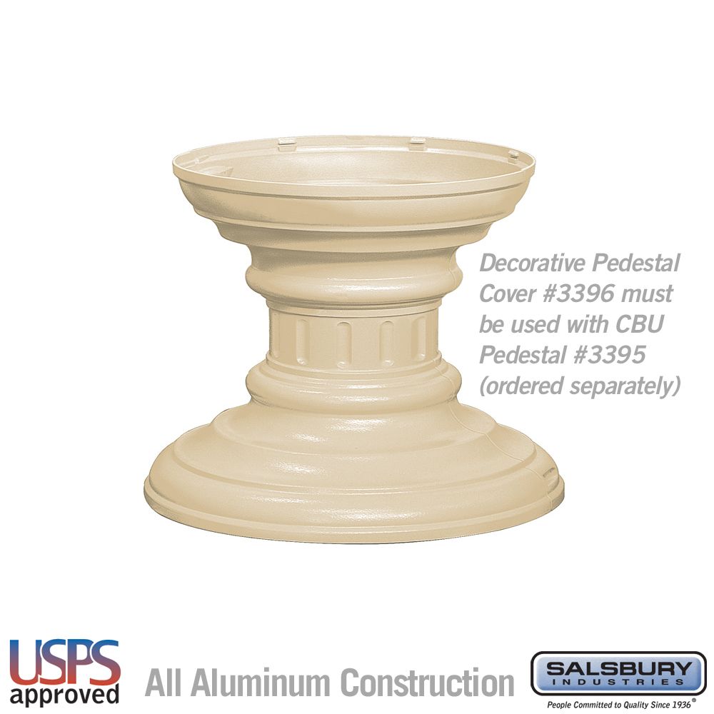 Salsbury 3386 Decorative Pedestal CoverShort