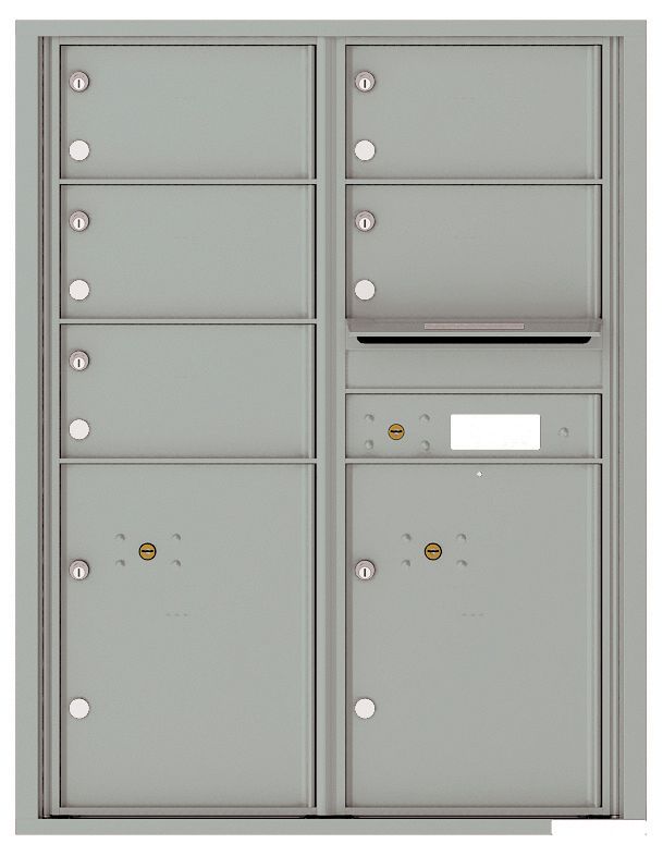 Mailbox with 9 Tenant Doors and Outgoing Mail Slot