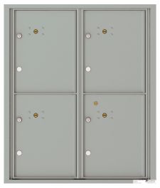 recessed mailbox lockers column commercial double