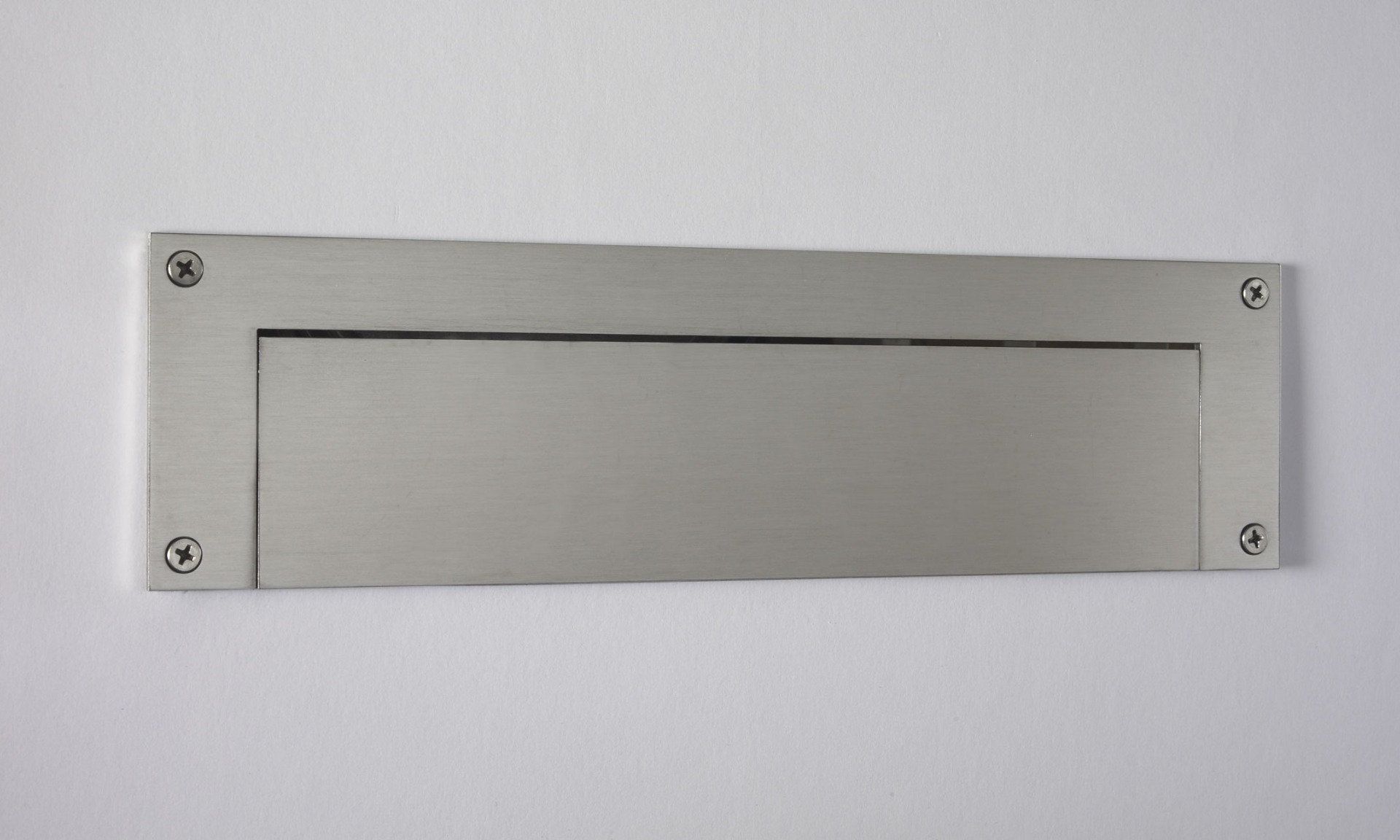 Large Stainless Steel Mail Slot 15.7" x 3.9" Rear Piece