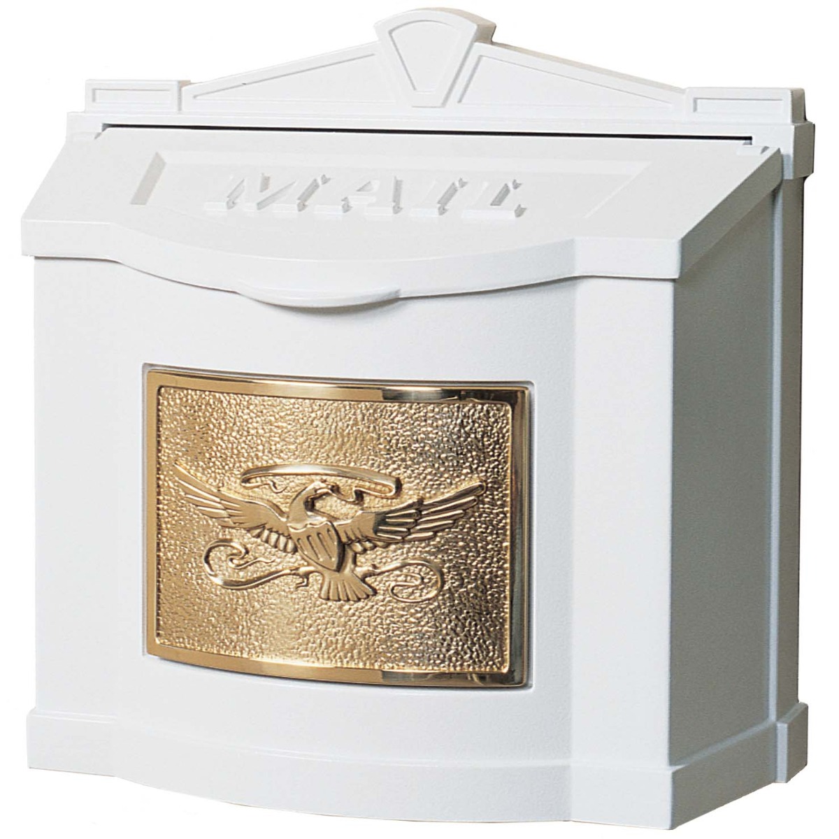 Whitehall Custom Wall Mount Mailbox with Removable Locking
