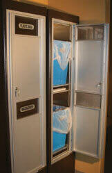 Open door mounting