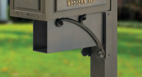 Buy Whitehall Custom Mailbox and Post Package at Mailboxworks